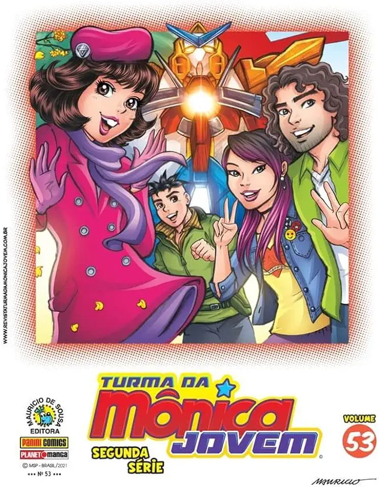 Capa do Livro Turma Da Monica Jovem Reedicao Vol. 53 - Sousa, Mauricio De