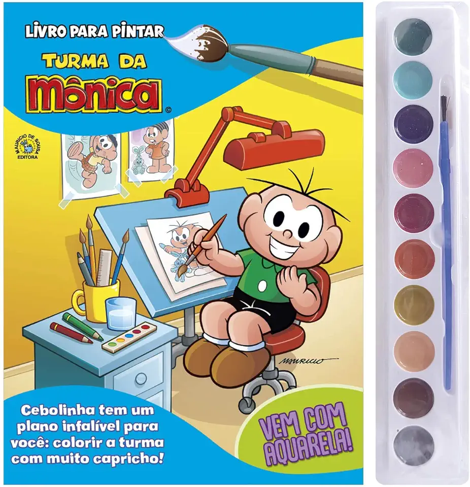 Monica's Gang - Coloring Book - Monica - Editora On-line