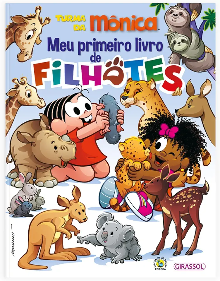 Capa do Livro Turma Da Mônica - Meu Primeiro Livro De Filhotes - Sousa, Mauricio De