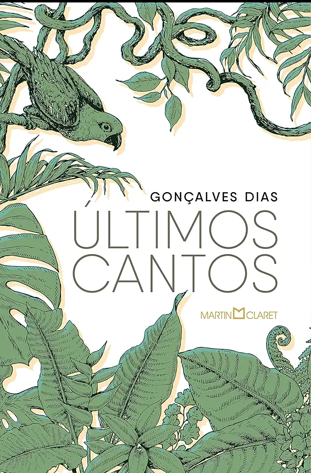 Capa do Livro Últimos Cantos - Gonçalves Dias