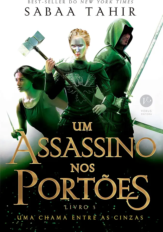 Capa do Livro Um assassino nos portões (Vol. 3 Uma chama entre as cinzas) - Tahir, Sabaa