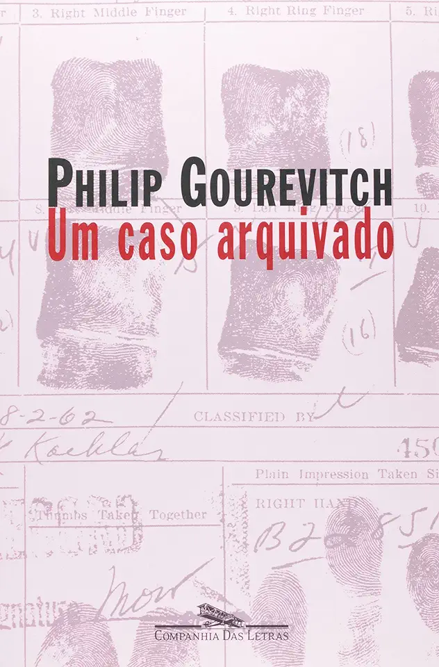 Capa do Livro Um Caso Arquivado - Philip Gourevith