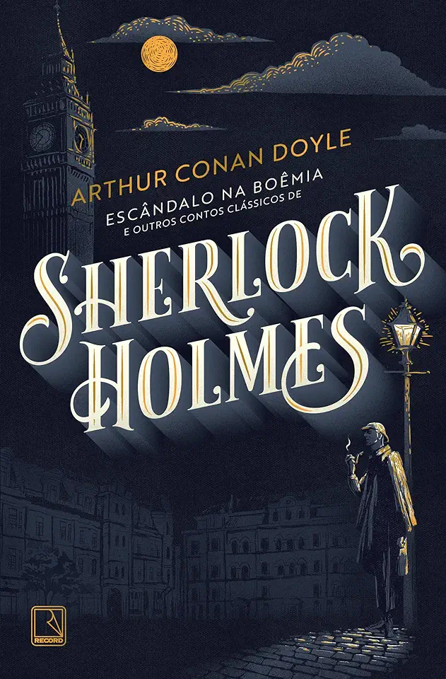 Capa do Livro Um Escândalo na Boêmia - Conan Doyle