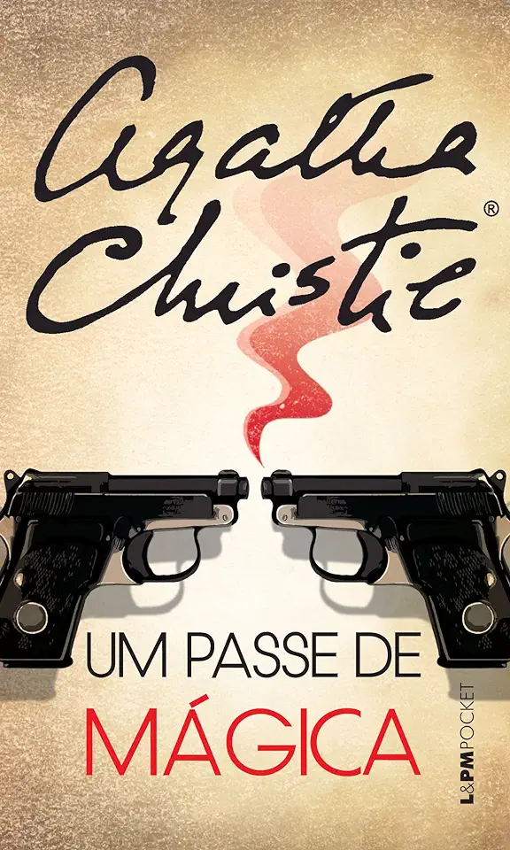 Capa do Livro Um Passe de Mágica - Agatha Christie