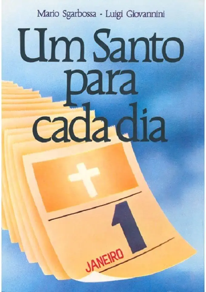 Capa do Livro Um Santo para Cada Dia - Mario Sgarbossa / Luigi Giovannini