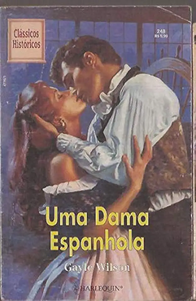 Capa do Livro Uma Dama Espanhola - Gayle Wilson