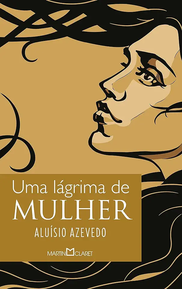 Capa do Livro Uma Lágrima de Mulher - Aluísio Azevedo