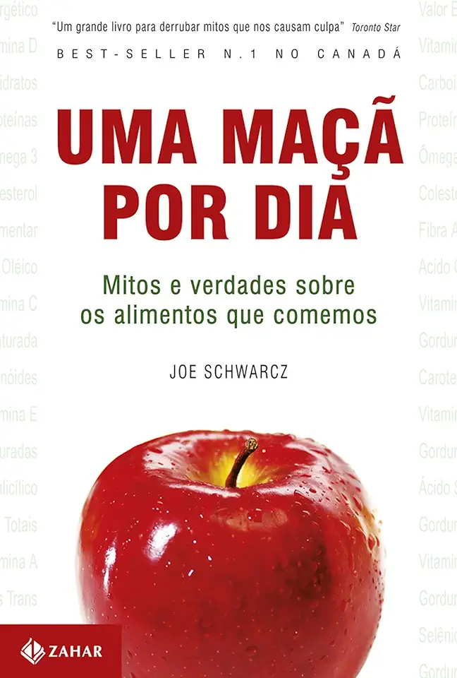 Capa do Livro Uma Maça por Dia - Joe Schwarcz