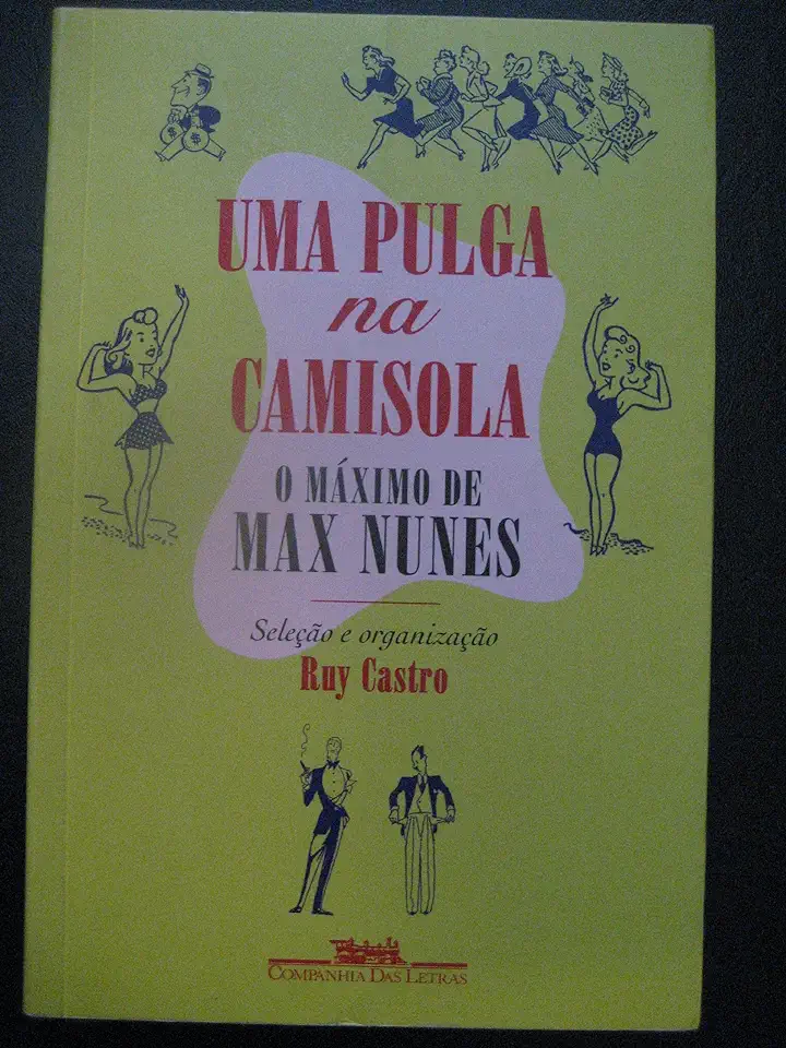 Capa do Livro Uma Pulga na Camisola - Max Nunes