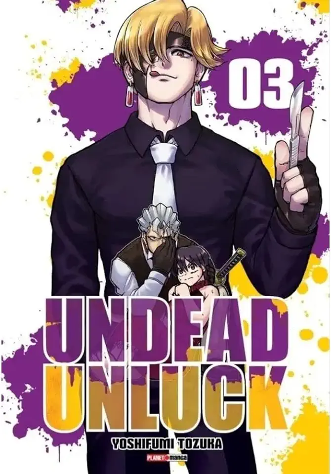 Capa do Livro Undead Unluck - Vol. 3 - Tozuka, Yoshifumi