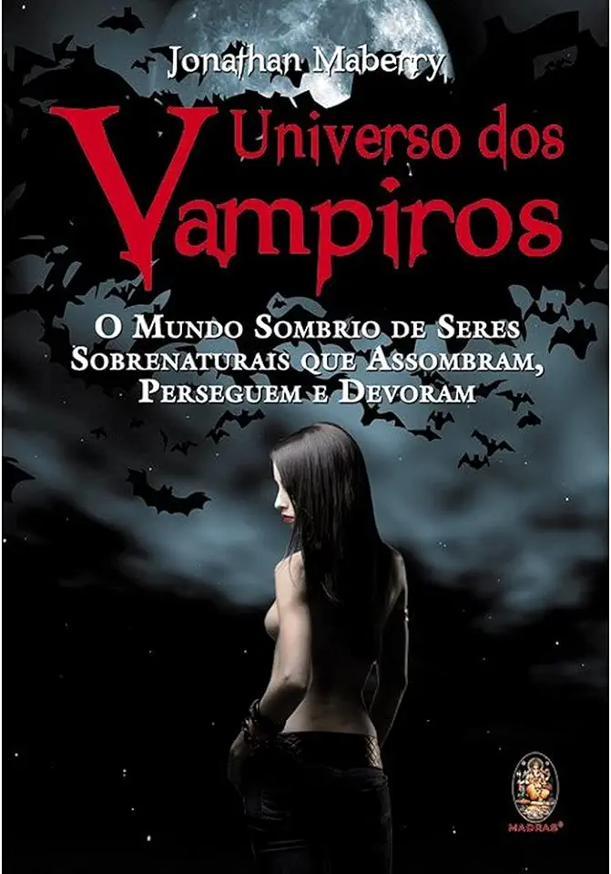 Capa do Livro Universo dos Vampiros - Jonathan Maberry