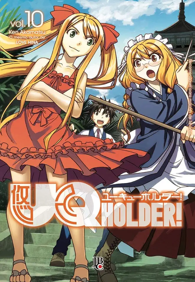 Capa do Livro Uq Holder! - Vol. 10 - Akamatsu, Ken