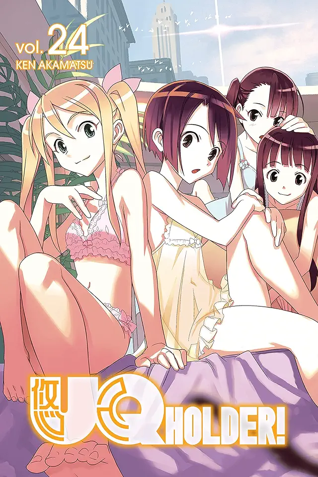 Capa do Livro Uq Holder! - Vol. 24 - Ken Akamatsu