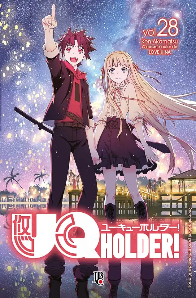 Capa do Livro Uq Holder! Vol. 28 - Ken Akamatsu