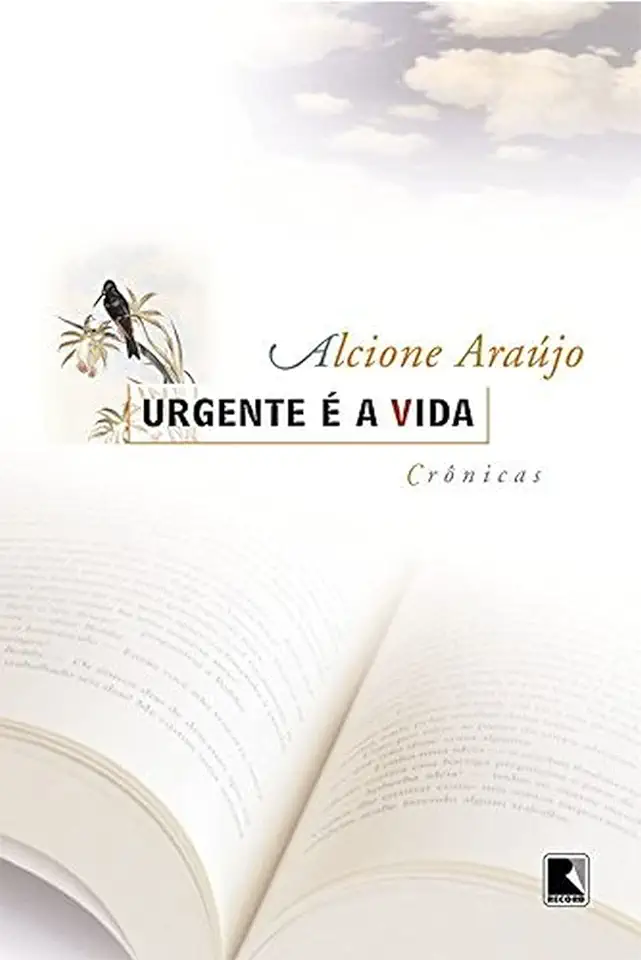 Capa do Livro Urgente é a Vida - Alcione Araújo