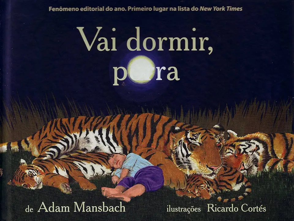 Capa do Livro Vai Dormir, Porra - Adam Mansbach