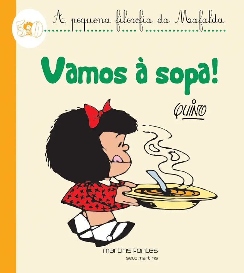 Capa do Livro Vamos à sopa! - Quino