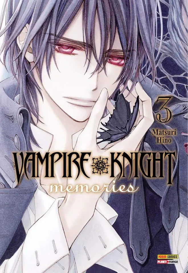 Capa do Livro Vampire Knight 3 - Matsuri Hino