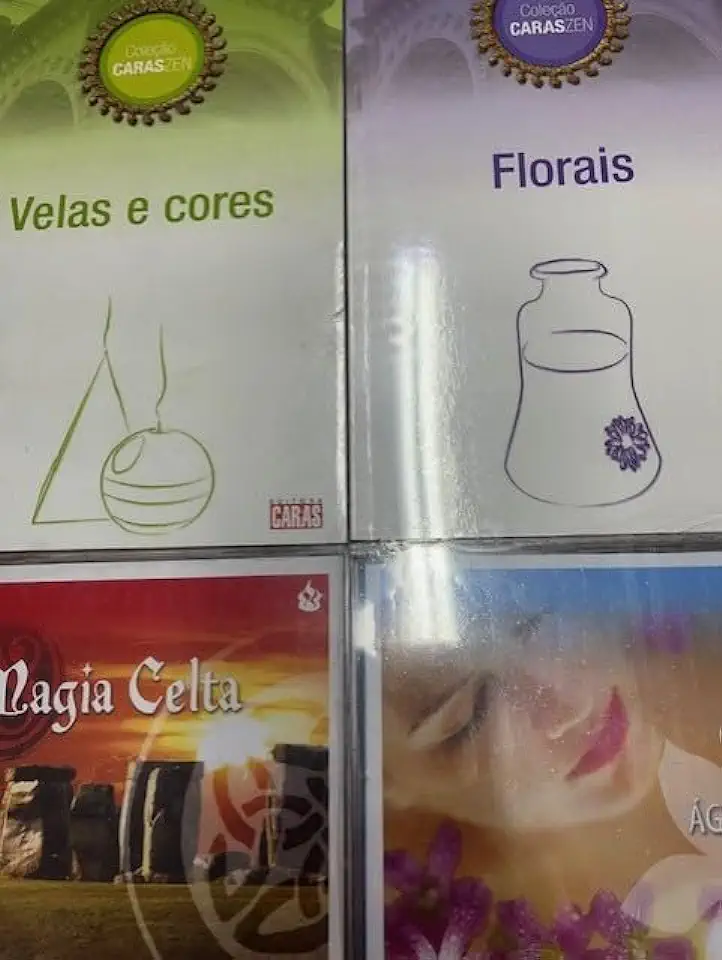 Capa do Livro Velas e Cores - Coleção Caras Zen