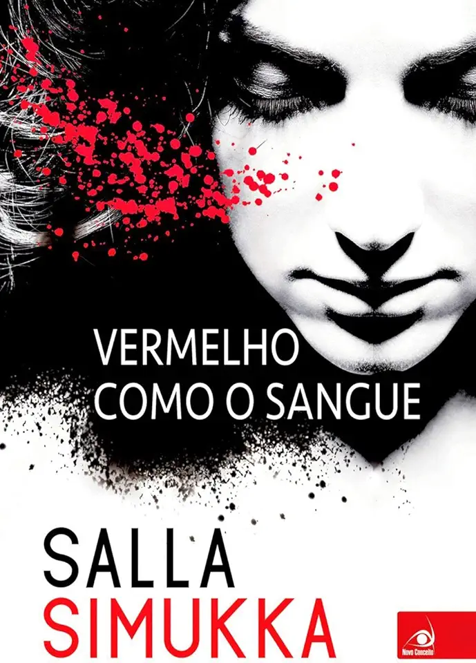 Capa do Livro Vermelho Como o Sangue - Salla Simukka