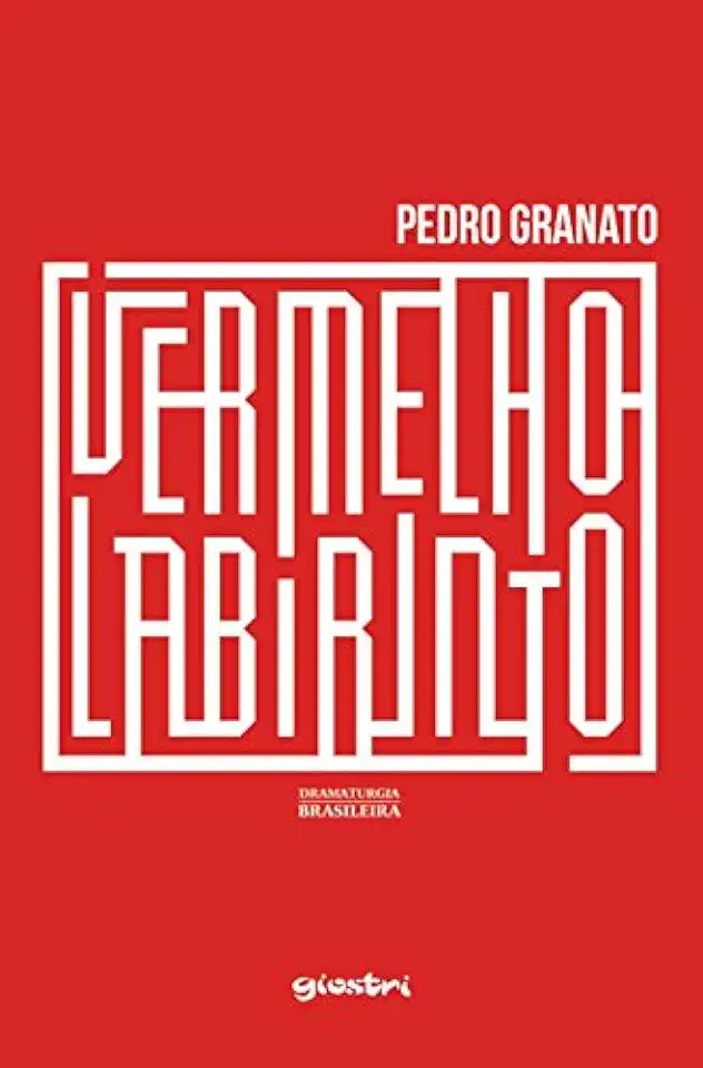 Capa do Livro Vermelho Labirinto - Pedro Granato