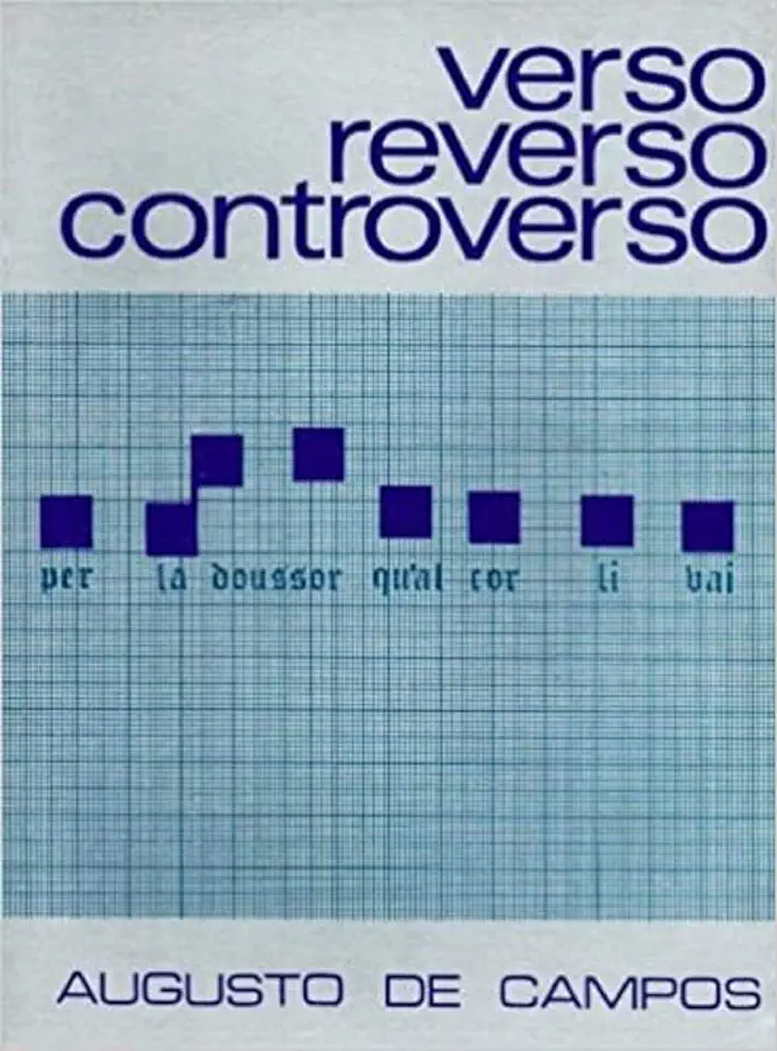 Capa do Livro Verso, Reverso, Controverso - Augusto de Campos