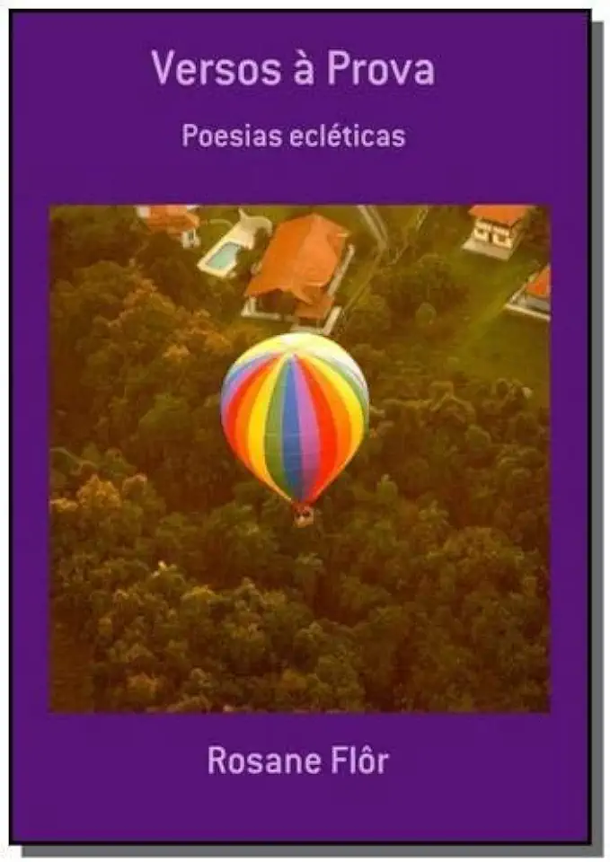 Capa do Livro Versos à Prova - Rosane Flôr