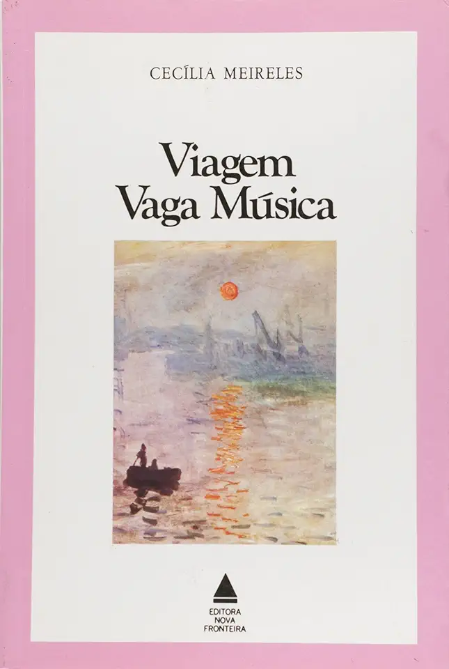 Capa do Livro Viagem Vaga Música - Cecília Meireles