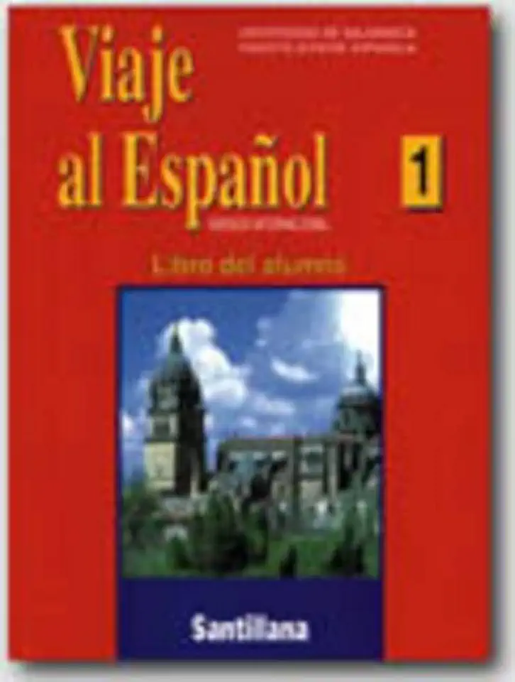 Capa do Livro Viaje Al Español 1 - Libro del Alumno - Universidad de Salamanca