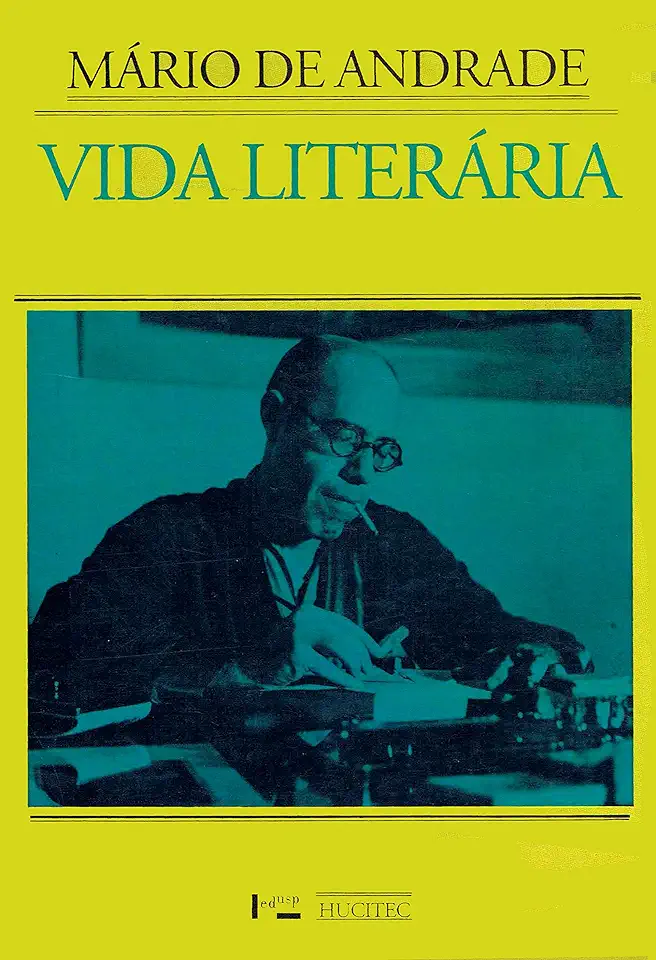 Capa do Livro Vida Literária - Mário de Andrade