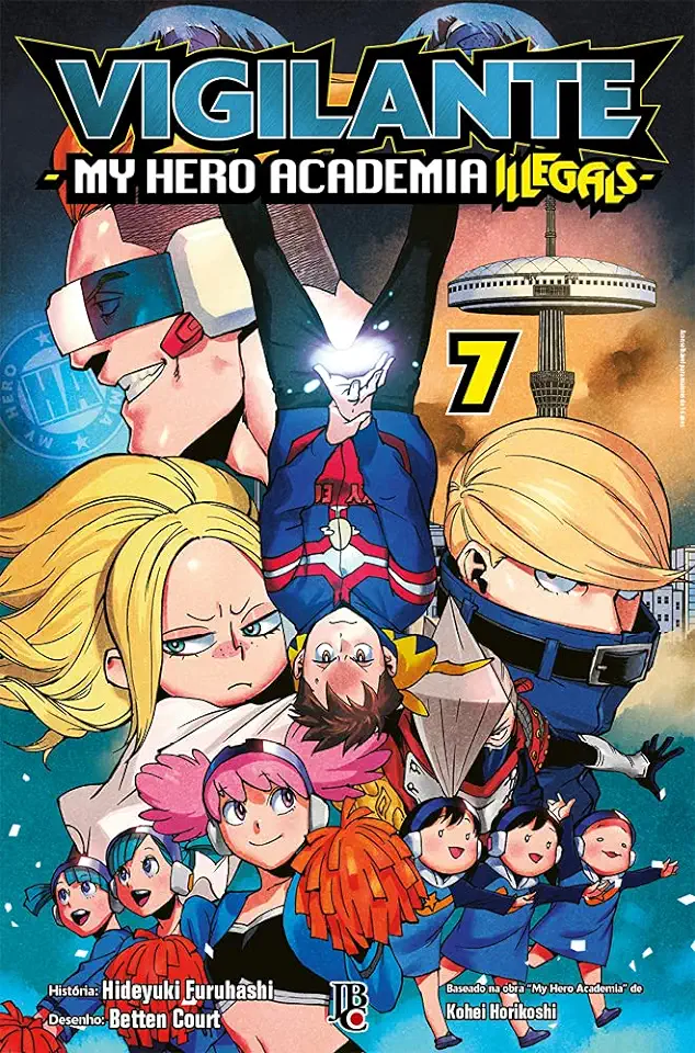 Capa do Livro Vigilante: My Hero Academia Illegals - Vol. 07 - Furuhashi