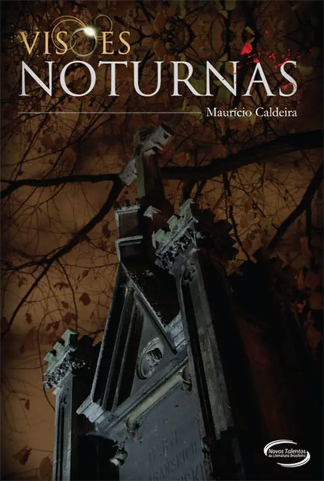 Capa do Livro Visões Noturnas - Maurício Caldeira