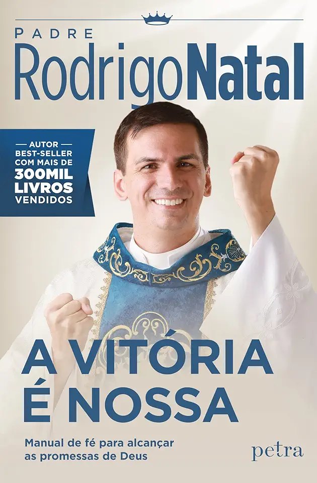 Capa do Livro VITORIA E NOSSA A - NATAL RODRIGO