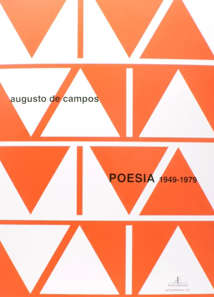 Capa do Livro Viva Vaia - Poesia 1949-1979 - Augusto de Campos