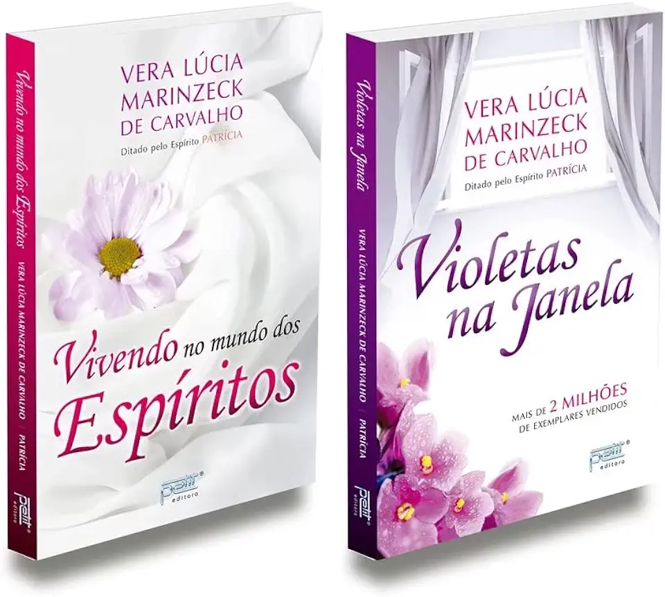 Capa do Livro Vivendo no Mundo dos Espíritos - Vera Lúcia Marinzeck de Carvalho