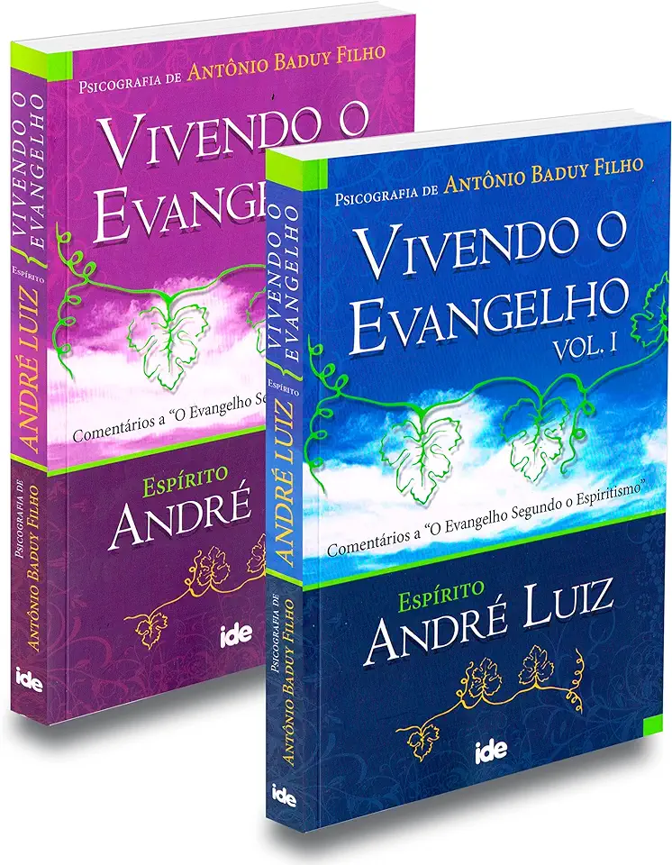 Capa do Livro Vivendo o Evangelho - Vol. 1 - Antonio Baduy Filho