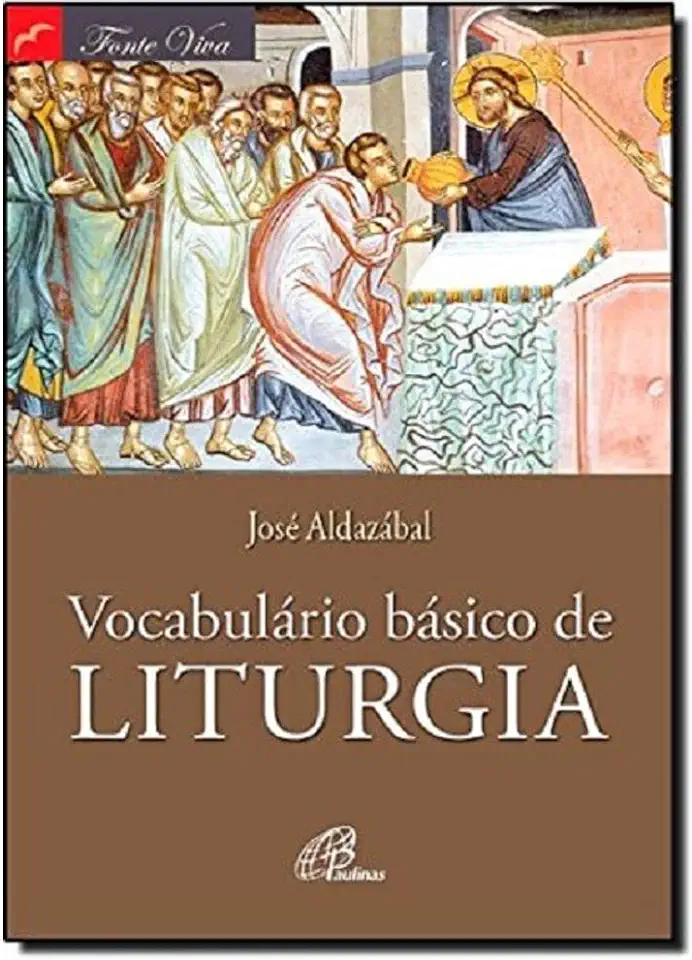 Capa do Livro Vocabulário Básico de Liturgia - José Aldazábal