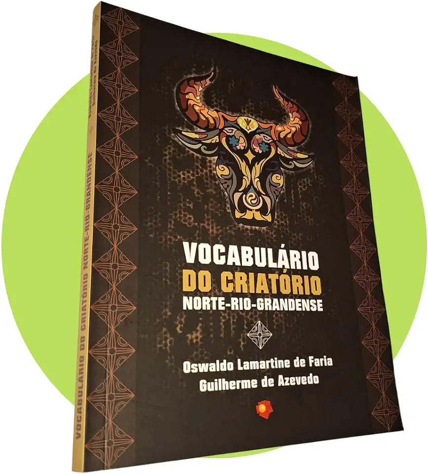 Capa do Livro Vocabulário do Criatório Norte-riograndense - Oswaldo Lamartine de Faria / Guilherme de Azevedo