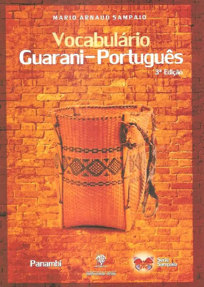 Capa do Livro Vocabulário Guarani Português - Mário Arnaud Sampaio