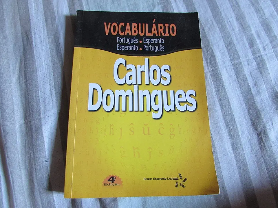 Capa do Livro Vocabulário Português - Esperanto Esperanto - Português - Carlos Domingues