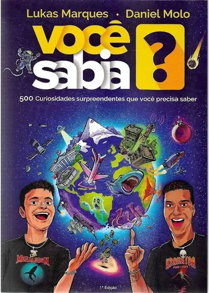 Capa do Livro Você Sabia? 500 Curiosidades Surpreendentes Que Você Precisa Saber - Marques, Lukas