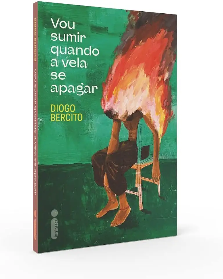 Capa do Livro Vou sumir quando a vela se apagar - Bercito, Diogo