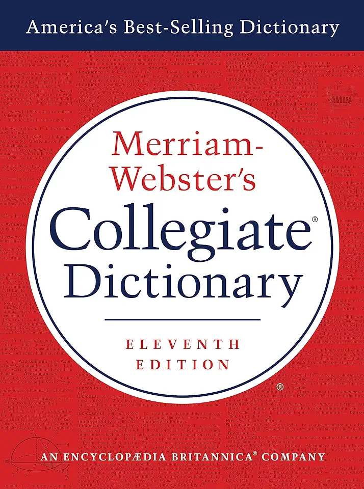 Capa do Livro Websters New Collegiate Dictionary - A Merriam Webster