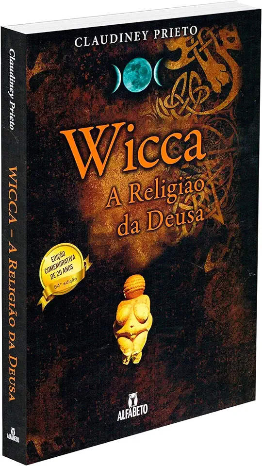 Capa do Livro Wicca a Religião da Deusa - Claudiney Prieto