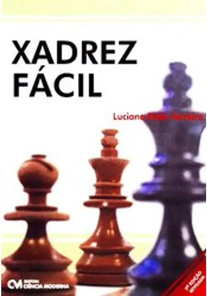 Capa do Livro Xadrez Fácil - Luciano Riélo Ferreira