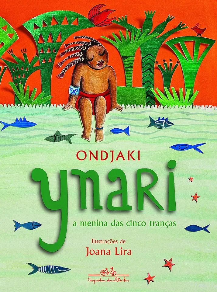 Capa do Livro Ynari a Menina das Cinco Tranças - Ondjaki