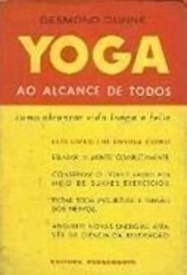 Capa do Livro Yoga ao Alcance de Todos - Desmond Dunne