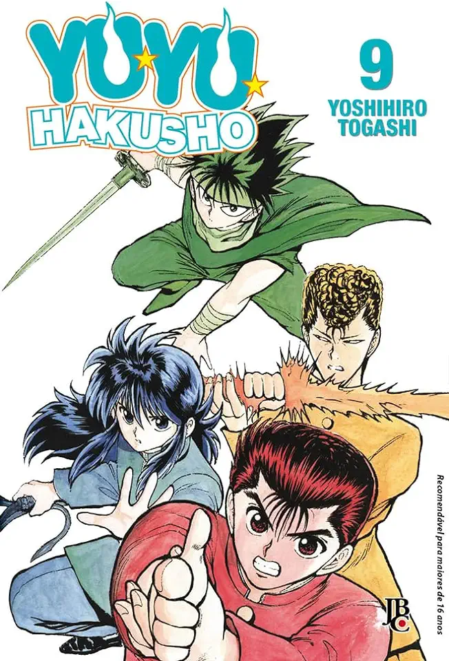 Capa do Livro Yu Yu Hakusho  Vol 9 - Yoshihiro Togashi