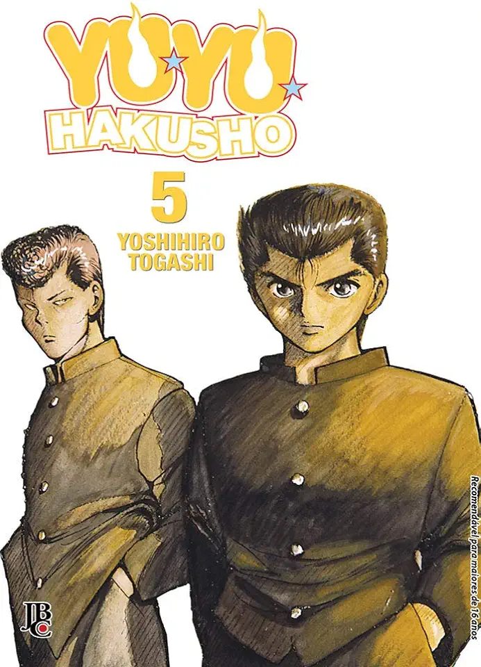 Capa do Livro Yu Yu Hakusho - Vol.5 - Yoshihiro Togashi