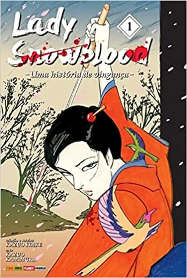 Capa do Livro Yuki - Vingança na Neve 1 - Kazuo Koike / Kazuo Kamimura